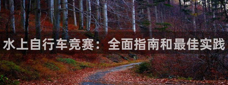 尊龙凯时app|水上自行车竞赛:全面指南和最佳实践(图1) 尊龙凯时app
