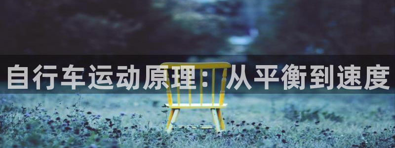 尊龙凯时app官方网站|自行车运动原理:从平衡到速度(图1) 尊龙凯时app官方网站